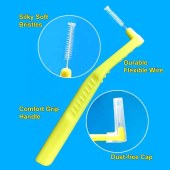 ISO Approved L Shape Refillable Tooth Brush Dental Interdental Brush