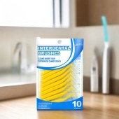 ISO Approved L Shape Refillable Tooth Brush Dental Interdental Brush