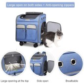 Folding Portable Pet Bag Dog Cat Pet Carrier Backpack Travel Bag