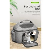 Hot Sale Lightweight Pet Tote Carrier Bag Oxford Fabric Cat and Puppy Handbag for Weekend