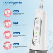 Water Pick IPX7 Waterproof Rechargeable Cordless Electric Portable Jet Teeth Cleaning Dental Floss Oral Irrigator Water Flosser