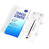 Stainless Steel Metal Tongue Cleaner Scraper