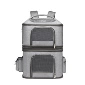 Amazon sells Detachable Double Pet Carrier Backpack for Cats and Small Dogs Cat Travel Carrier for 2 Cats Perfect rescue