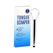 Stainless Steel Metal Tongue Cleaner Scraper