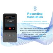 Smart AI Voice Photo Translator Device Online Offline Real Time Equipment Machine For Travel 138 Languages Translation