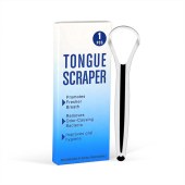 Stainless Steel Metal Tongue Cleaner Scraper