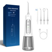 Water Pick IPX7 Waterproof Rechargeable Cordless Electric Portable Jet Teeth Cleaning Dental Floss Oral Irrigator Water Flosser