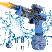 Boys' Teaser Electric Defense Power Toy Gun, Strong Plastic Electric Shooting Water Gun Toy, Chinese Water Gun Toy