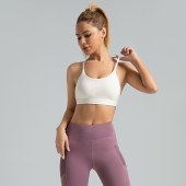 Women sportswear patchwork underwear sport bra quick dry high elastic sports new design wear gym