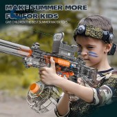 2024 Powerful Electric Water Gun UMP45 Water Squirt Gun With Sound 32 Ft Long Range Water Guns For Kids & Adult