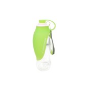 Pet water bottle portable outdoor water dispenser for dogs and cats dog walking water bottle leaf-shaped drinking dispenser