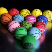 PSYCHE High Bounce Ball mini basketball Factory Supply Nature Rubber Basketball