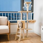 Wholesale Sisal Rope cat tree furniture cheap large cat tree apartment cat wall shelves Apartments