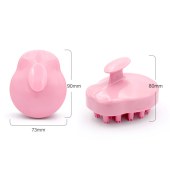 New Arrivals Hot Products Customized Silicone Massage Hair Brush shampoo brush scalp massager