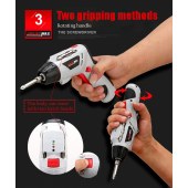 4.8V Electric Screwdriver Cordless Screwdriver Rechargeable Li-ion Battery Power Mini Screwdriver Set Hand Tools Electrical