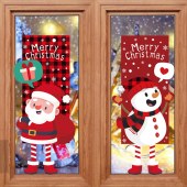 Flag Hanging Door Window Curtain Other Festival Decoration For Christmas Door Panel Covers Home Gift Wall Santa Claus