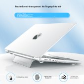 MacBook protective case suitable for Apple laptop protective case pro computer protective case air Frosted bracket case