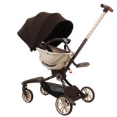 Baby stroller travel system light weight airplane kids stroller babys luggage egg 360 stroller leather