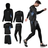 Men Running Clothing Gym Sports Quick Dry Fitness Yoga Wear Sportswear Tracksuit