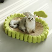 Cat scratching board cat nest integrated non-shedding durable large oval basin cat claw board scratch-resistant round cat bed