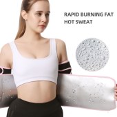 Neoprene Waist Trimmer Silver Ion Waist Trainer Belt Slimming Belt with pocket on the belt