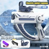 Battle Water Game Shooting Water Guns 140ml Capacity Automatic Continuous Emission Space Electric Water Gun For Kids