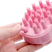 New Arrivals Hot Products Customized Silicone Massage Hair Brush shampoo brush scalp massager