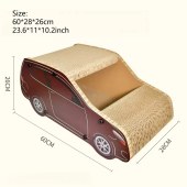 Car Shape Cat House Cat Scratcher for Cat Hideout Play and Scratch Ultimate Cat Scratch Bed Long lasting