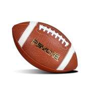 PSYCHE Professional Match Official Size Leather American Football Custom Logo Inflatable Training Balls