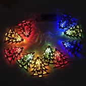 Charming LED Christmas String Lights - Santa, Snowman & More - Perfect for Indoor Holiday Decor, Parties & Bedroom Ambiance [Batteries Not Included]