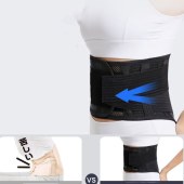 Back Support Belt for Men and Women for Sciatica, Herniated Disc, Scoliosis Lower Back Pain Relief