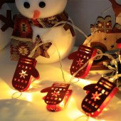 Charming LED Christmas String Lights - Santa, Snowman & More - Perfect for Indoor Holiday Decor, Parties & Bedroom Ambiance [Batteries Not Included]