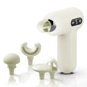 New Mini Massage Gun,Percussion Deep Tissues Muscle Massager Gun With 6 Speeds,Portable Electric Handheld Body Massager