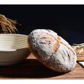 High Quality Natural 8 Inch Bread Banneton Proofing Basket Rattan Round Bread Proofing Basket