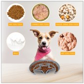 Star Dog Cat Slow Feeder Lick Pad with Suction Cups Calming Treat Mat Dog Puzzle Toys Pet Training Pad