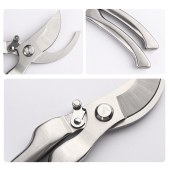 Professional garden tools 420J2 Stainless Steel strong garden pruning scissors high quality scissors