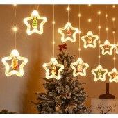 3meters indoor and outdoor use Solar Decorated LED Christmas Lights for Christmas Decorations