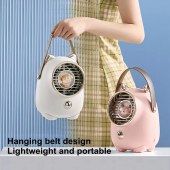 Air Cold Cooling Mist Spray Water Humidifier Electronic Standing fan with Night Light