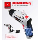 4.8V Electric Screwdriver Cordless Screwdriver Rechargeable Li-ion Battery Power Mini Screwdriver Set Hand Tools Electrical