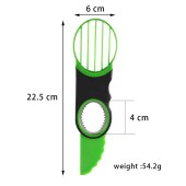 3 in 1 tool fruit core remover avocado knife slicer cutter