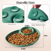 New Shape Dog Cat Slow Feeder Lick Pad with Suction Cups Calming Treat Mat Dog Puzzle Toys Pet Training Pad