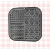 Dog Cat Slow Feeder Lick Pad with Suction Cups Calming Treat Mat Dog Puzzle Toys Pet Training Pad