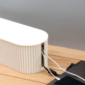 High quality cable organizer box to hide The Electrical Wires under desk Cable Management Box for Home Office