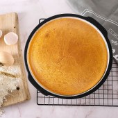 Kitchen 10" Silicone Non-stick Round Cheese Layer Cake Baking Pans Birthday Cake Mould