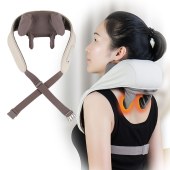 Hot Selling Rechargeable Heating Kneading Shoulder Deep Tissue Massage Machine Trapezius 6d Shoulder And Neck Massage