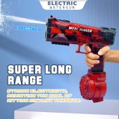 Electric water gun, power storage, continuous firing, large capacity, full-automatic Tiktok, high pressure pulse gecko water gun