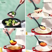 High Quality Heat-Resistant Premium Silicone Kitchen Cooking Utensils Set