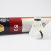 Dmantis 3in1 D60 High Quality Badminton Shuttlecock 1st duck feather Competition Hybrid Shuttle Chinese Factory Direct Supply (Two Tubes)