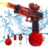 Boys' Teaser Electric Defense Power Toy Gun, Strong Plastic Electric Shooting Water Gun Toy, Chinese Water Gun Toy