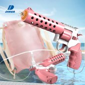 Dual Revolver Water Gun Kids Large-Capacity Electric Backpack Water Gun for Summer Outdoor Shooting Water Game